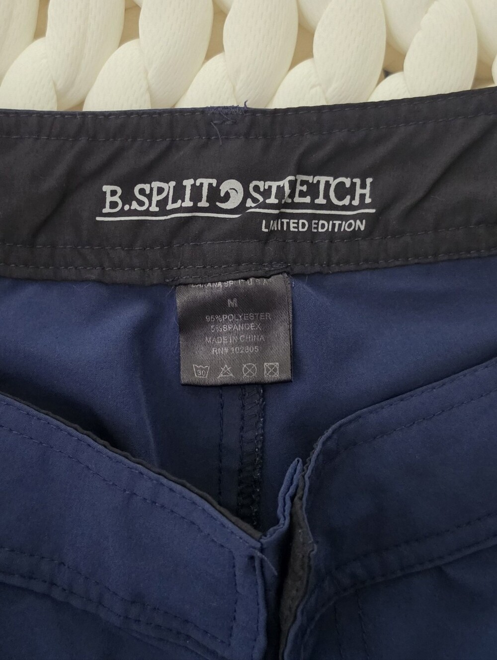 B.SPLIT STRETCH Limited Edition Men's Navy Pants